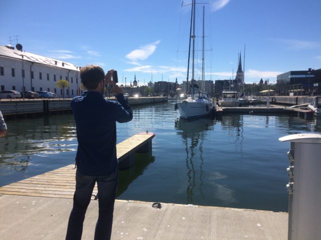 Visit of Samuel Jefferson, Sailing Today at Tallinn Old Town Marina