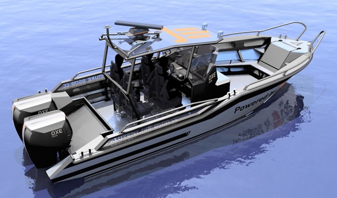 Aluventure Motorboats 8500 CC