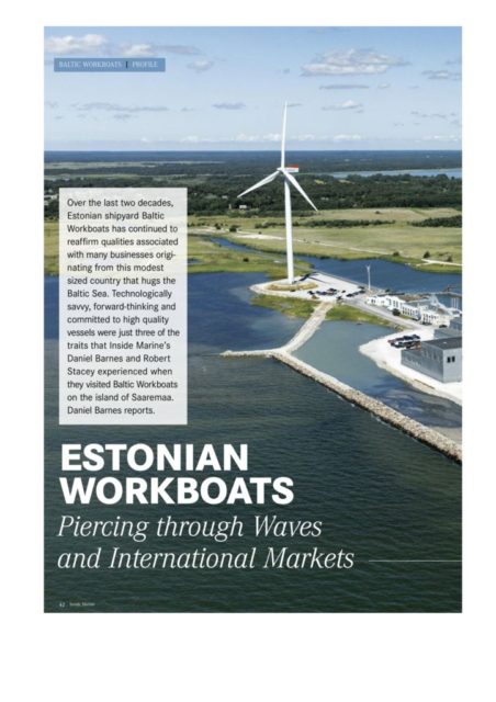 thumbnail of Inside Marine Baltic Workboats
