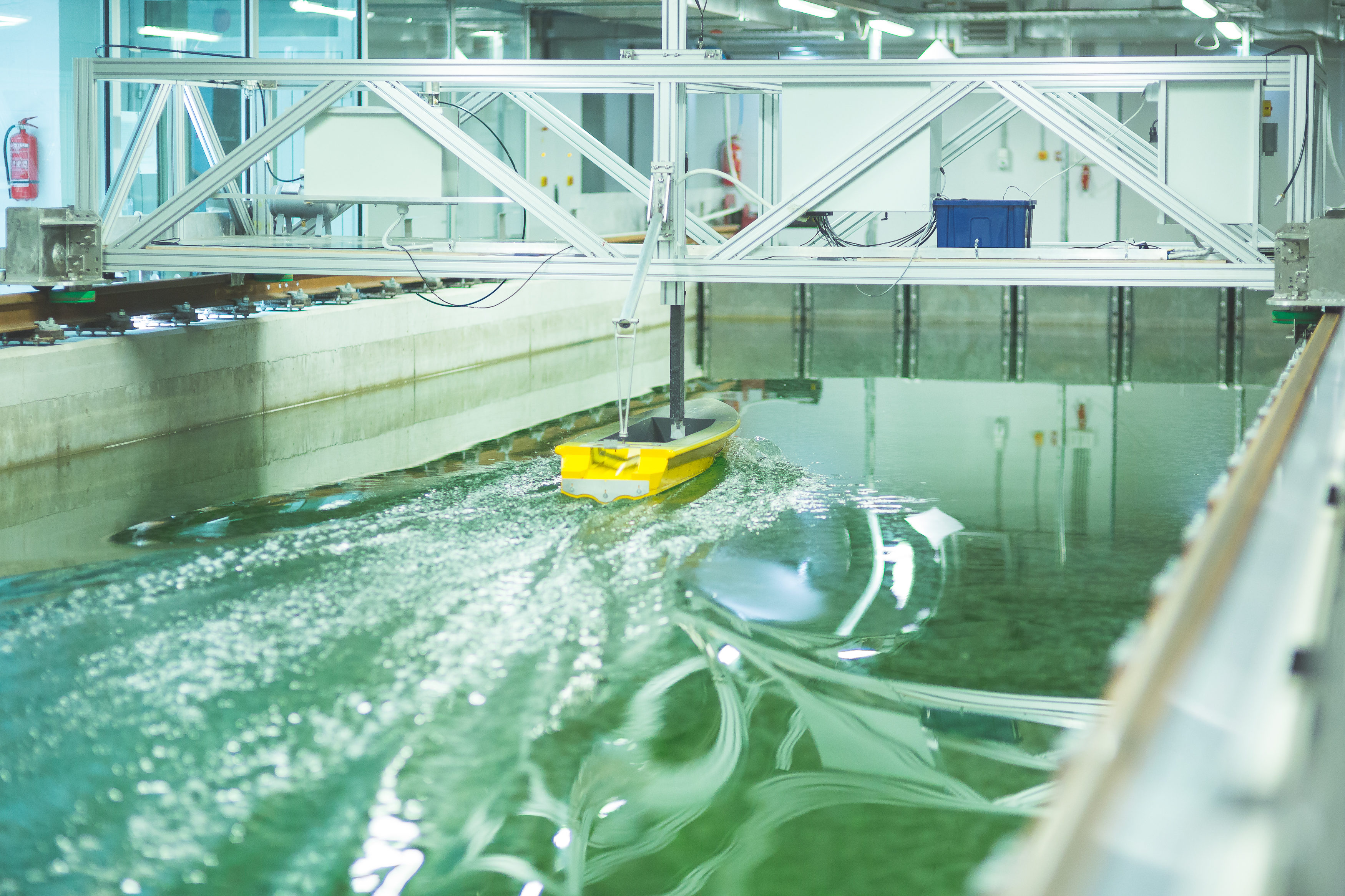 TalTech SCC towing tank